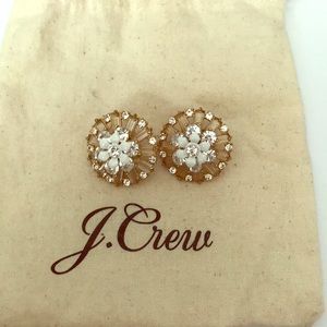 J Crew Large Stud Earrings